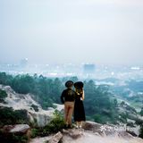 夜景胶片婚纱照|和星光烟火一起，谈一场恋爱吧🎞️🎞️