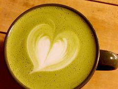 绿茶拿铁-Cafe Alice咖啡爱丽丝(奥城店)