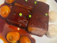 温泉鹌鹑蛋红烧肉-上海苏宁宝丽嘉酒店·嘉府壹号中餐厅