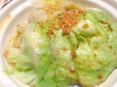 金蒜脆生菜-陈鹏鹏潮汕菜(宝安机场T3航站楼店)