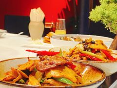 鲍鱼盐煎肉-小河盐帮·私家菜·烤鸭(三元桥·霄云路店)