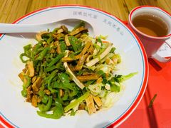 青椒肉丝拌面-面春山·传统老卤面(天隆寺店)