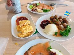 香烤三文鱼配时蔬-宜家·瑞典食品屋(宝山店)