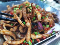 铁板鱿鱼须-昱龙大盆牛蛙馆(三兴街总店)