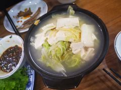 砂锅白菜豆腐-西北朗益和穆斯林餐厅
