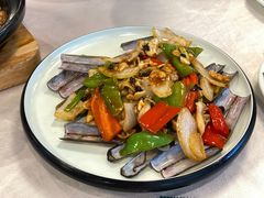 豉椒炒圣子-五谷芳乳鸽王(梅沙老店)