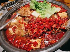-探鱼·鲜青椒爽麻烤鱼(北京路天河城店)