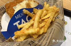 Signature Cheese Fried Chicken Tacos