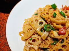 小炒藕片-绿茶餐厅(华联万柳店)