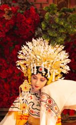 -后宫·古装汉服京剧儿童亲子全家福摄影