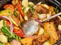 啫啫肥肠煲-明本湛江鸡•海鲜小厨(陈家祠店)