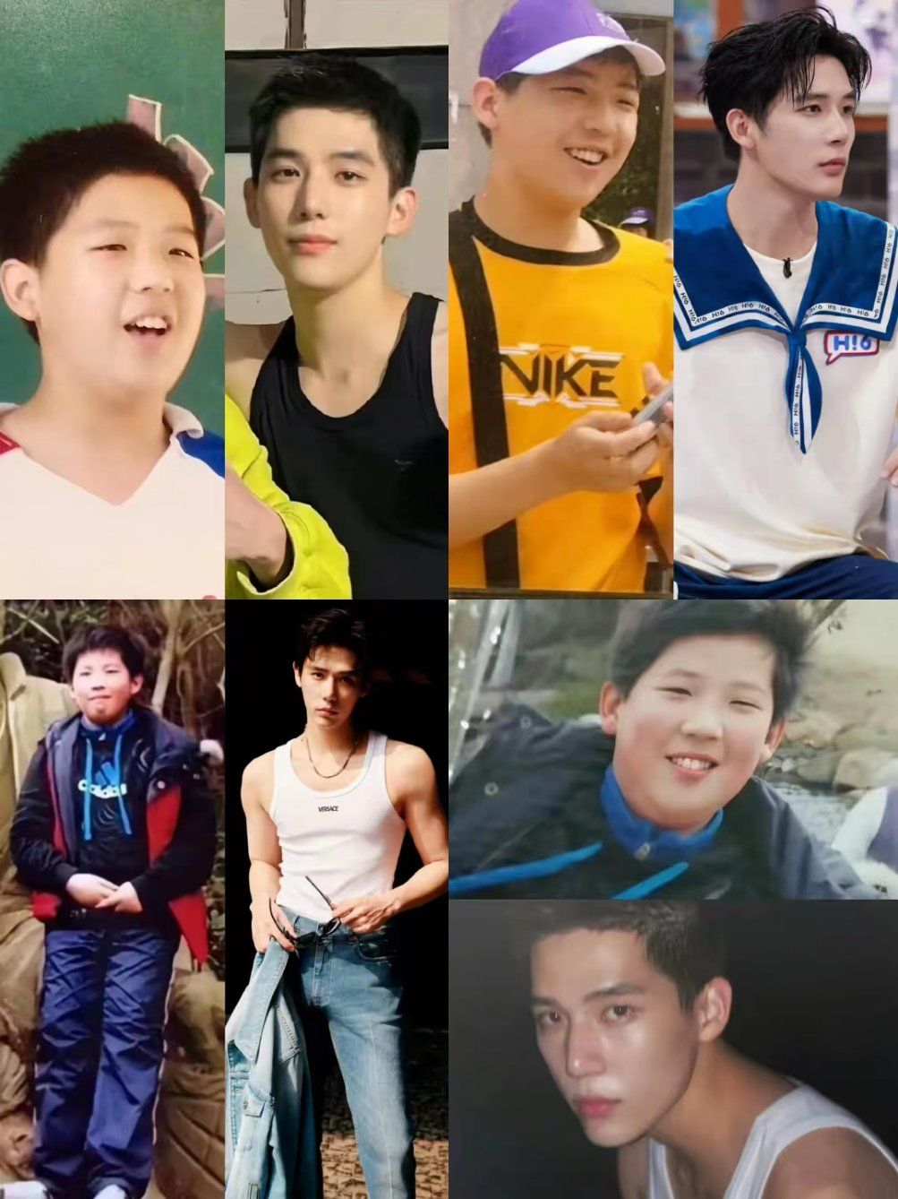 0元玩转这座城原来王安宇小时候也是小胖子一枚,是不是帅哥小时候都