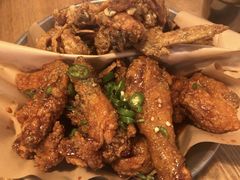 炸鸡翅一半一半-富乐满韩国正宗炸鸡韩国料理(虹泉路店)