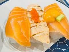 三文鱼三种寿司拼盘-滨寿司(烈士陵园店)