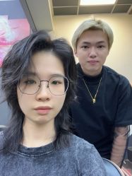 -藤野造型专业烫染接发