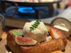 北海道牛乳焦糖吐司-KimPro 辛普乐概念韩餐