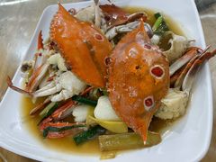 姜葱炒花蟹-明记海鲜大排档(巽寮湾店)