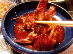 月梅酱辣蟹-草家酱蟹炭火烤肉店(珲春南路一店)