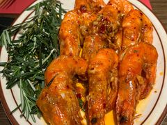 西班牙蒜香油爆虾-ZAFFERANO西班牙海鲜饭(上海首店)
