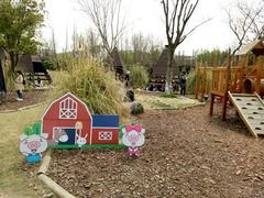 -田园东方蜜桃村的田野营地