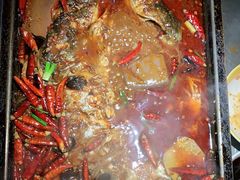 -探鱼·鲜青椒爽麻烤鱼(广州欣荣广场店)