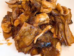 彩椒杭菇鱿裙-知味观(湖滨总店)