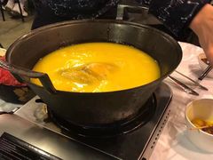 -鲜入围煮花胶鸡海鲜火锅