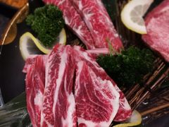 五花肉和牛肉-九田家黑牛烤肉料理(欧洲假日店)