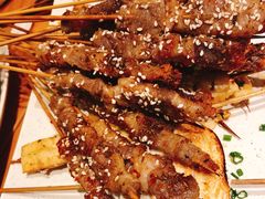 烤羔羊肉串-木屋烧烤(惠阳华润小径湾店)
