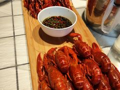 招牌清蒸蘸水虾-霸王虾·麻辣小龙虾(清水河公园店)