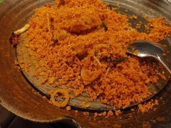 金沙辣炒九节明虾球-三利音·东方司宴(外滩店)