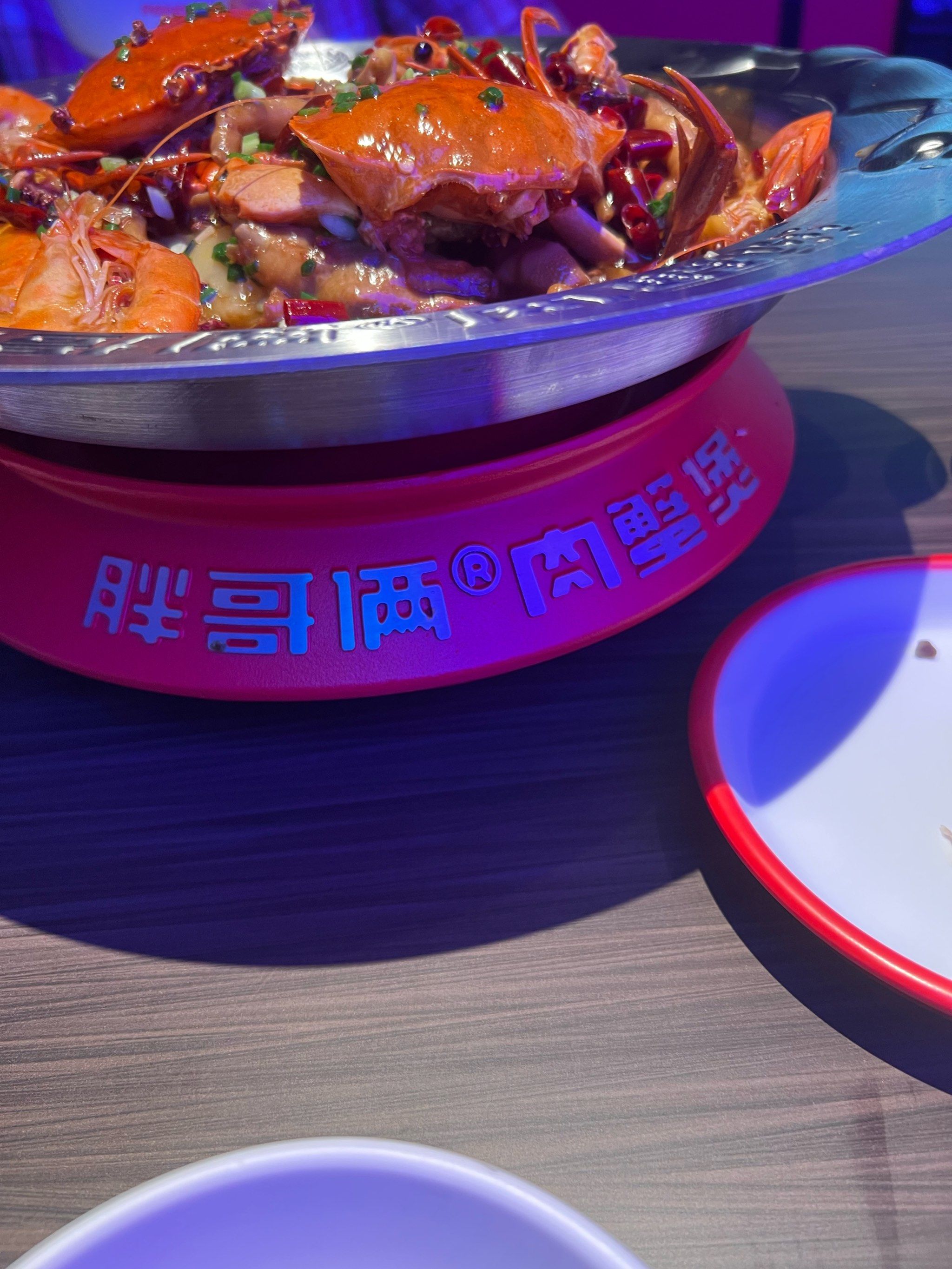 胖哥俩,味道还不错,只是螃蟹少了点儿