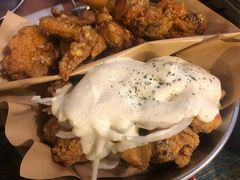 炸鸡翅一半一半-富乐满韩国正宗炸鸡韩国料理(虹泉路店)