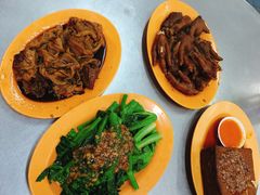 卤大肠-长城砂煲田鸡粥