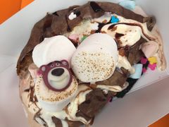 烤红薯棉花糖冰淇淋-Lotso Lunch Box 草莓熊餐盒