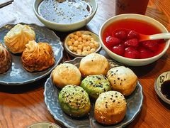 混拼招牌生煎-鑫震源·苏式大虾生煎(山塘街店)