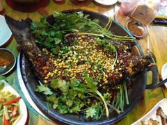 -锅贴杨一手特色豆花烤鱼饭店(荔波美食街店)
