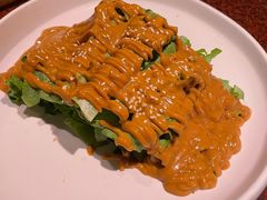 麻酱油麦菜-绿茶餐厅(华联万柳店)