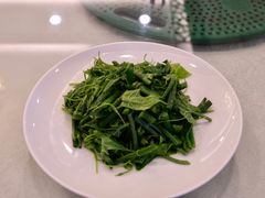 炝拌丝瓜尖-鸿宾楼(展览馆路店)