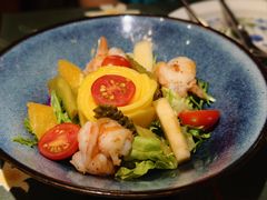 芒果大虾沙拉-第101座花园餐厅(湖滨88店)