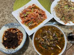 酸菜炒钉螺-江南村海鲜馆(洞头店)
