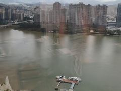-三迪希尔顿酒店欢厨自助餐厅·高空闽江全景
