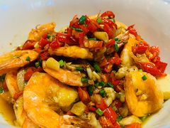 家常基围虾-炊小二腊鲢鱼下饭菜(三湘店)