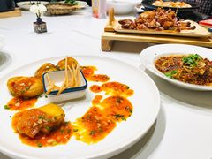 脆炸茄饼-鸡毛店·川菜(文殊院店)