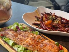 香煎巴沙鱼-烛影拾光观景餐厅·创意菜·摄影·小提琴(大唐不夜城店)