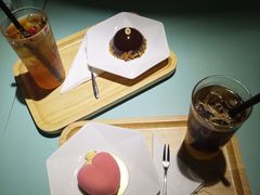 三色巧克力慕斯-sugarman espresso素饮糖人高新咖啡工厂