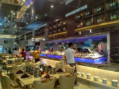 自助取餐区-鸿腾国际大酒店-海鲜姿造海鲜烤肉自助餐