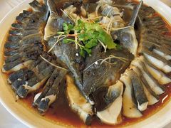 豆豉蒸鲟鱼-京北渔家傲