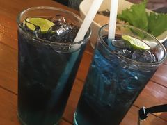 -蝶豆花蓝面条