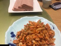 煎饼小河虾-山东宾馆·齐鲁苑餐厅